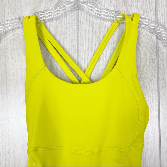 Lululemon | Energy Racerback Tank Top in Split Pea Size 4 - Picture 4 of 11
